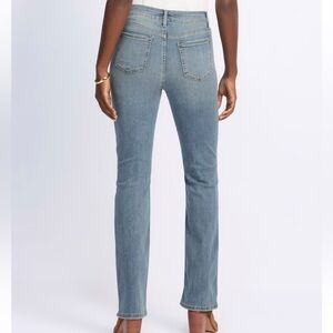 NWT Studio Blue Light Wash Distressed Boot Cut Jeans